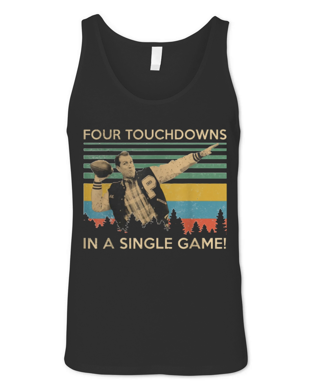 Four Touchdowns In A Single Game Al Bundy Vintage shirt Unisex Jersey Tank