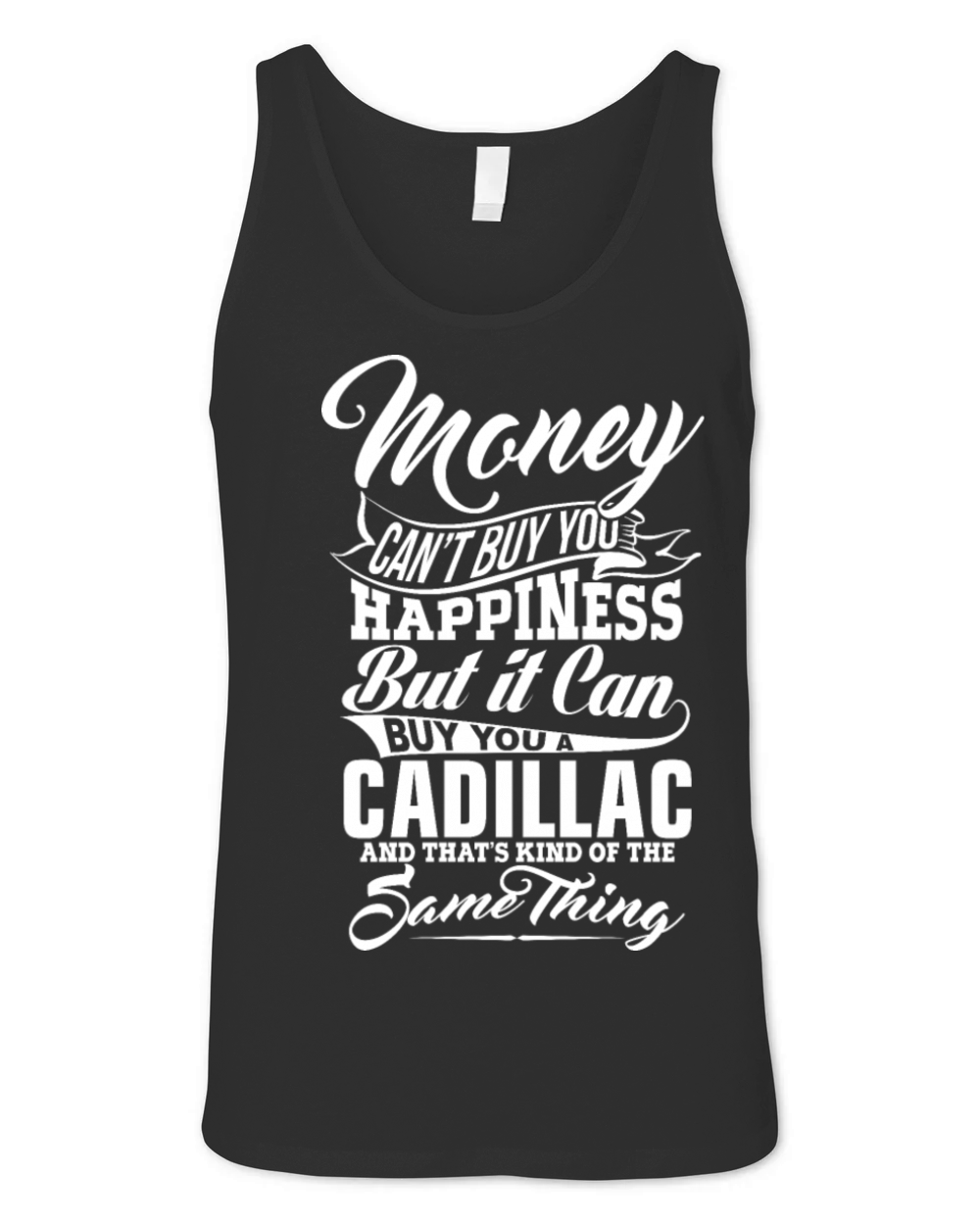 MONEY AND CADILLAC W Unisex Jersey Tank