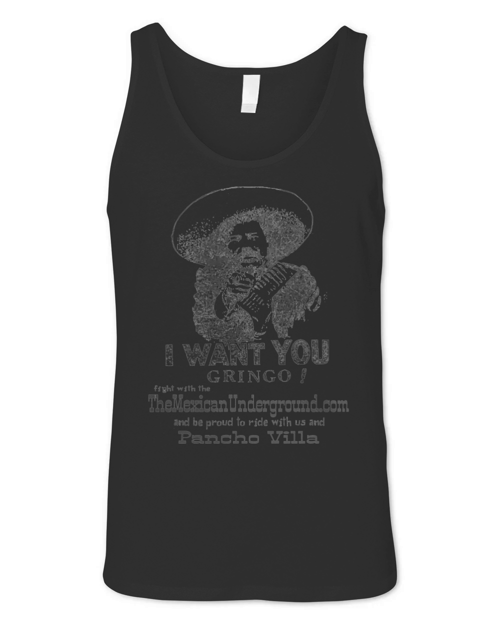 Pancho Villa Unisex Jersey Tank