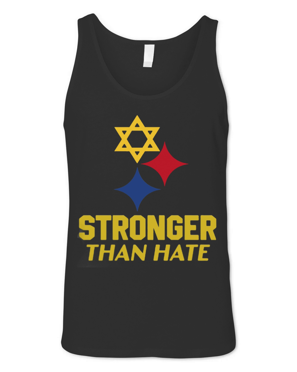 Stronger Than Hate Unisex Jersey Tank