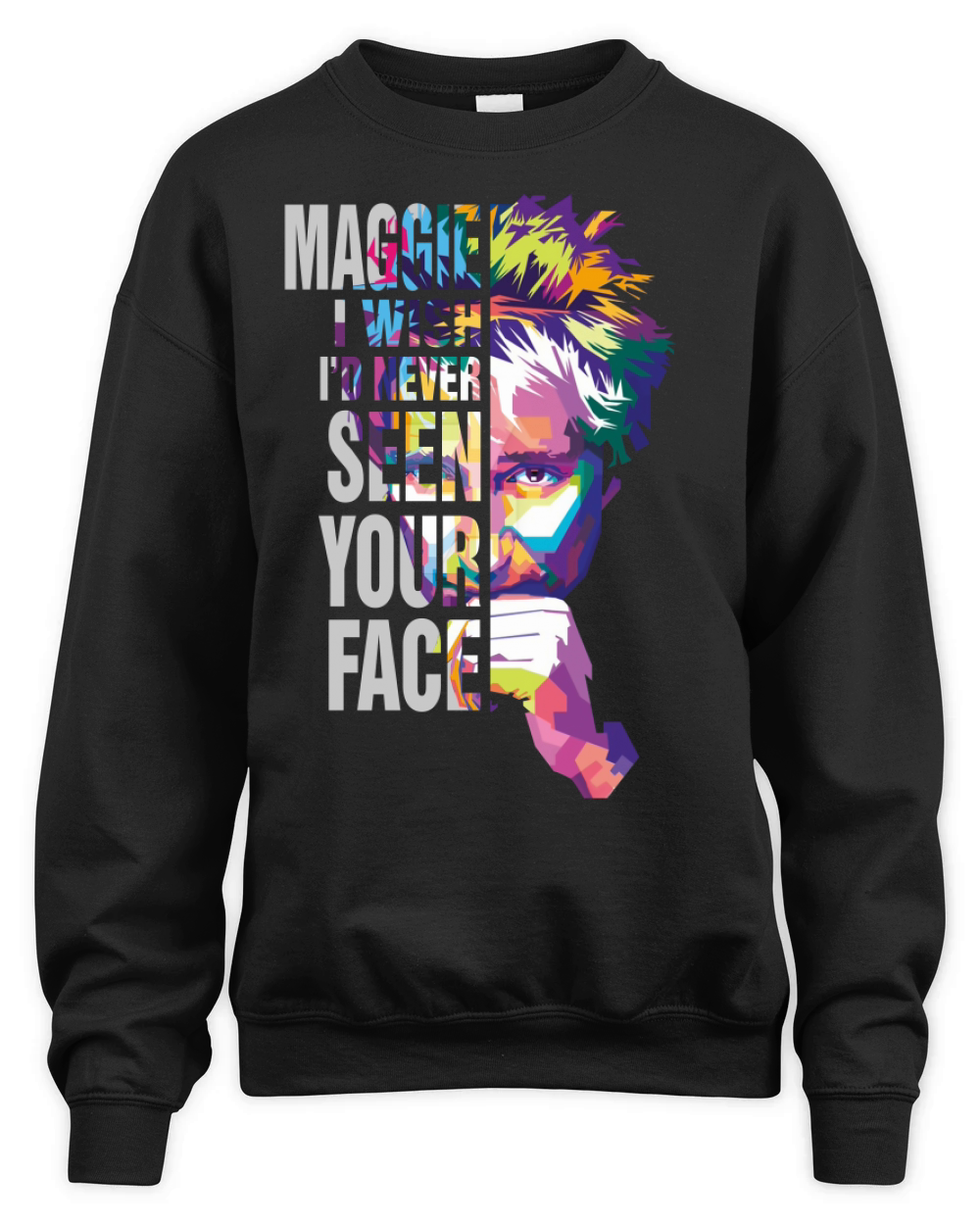 MAggie May - Ladies V-Neck Unisex Premium Crewneck Sweatshirt