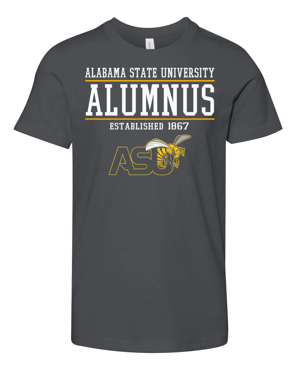 Alabama State University Alumnus Youth Unisex Jersey Tee