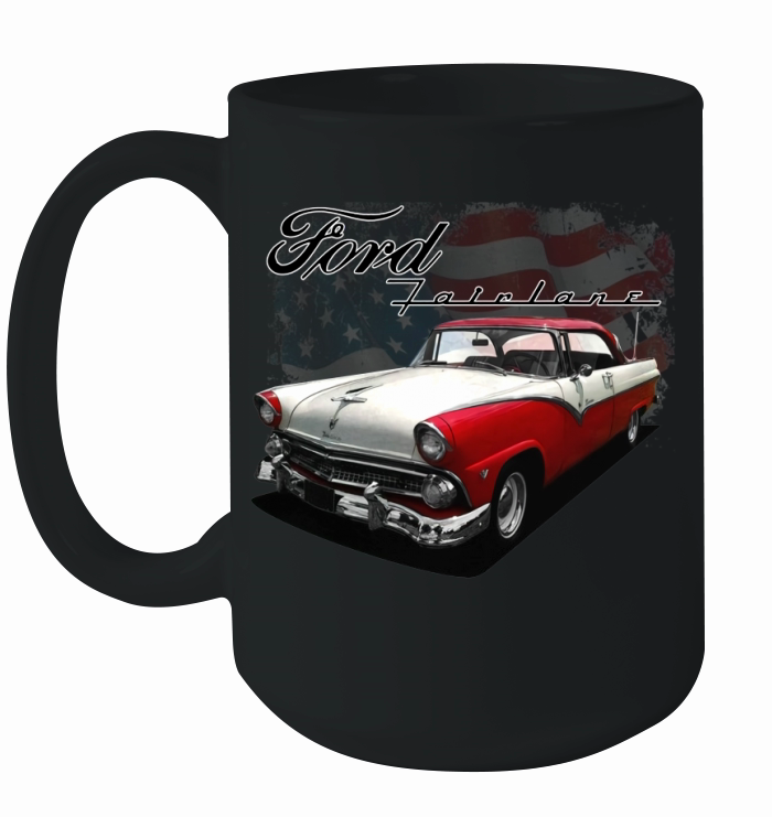 1955 Ford Fairlane Victoria Ceramic Mug