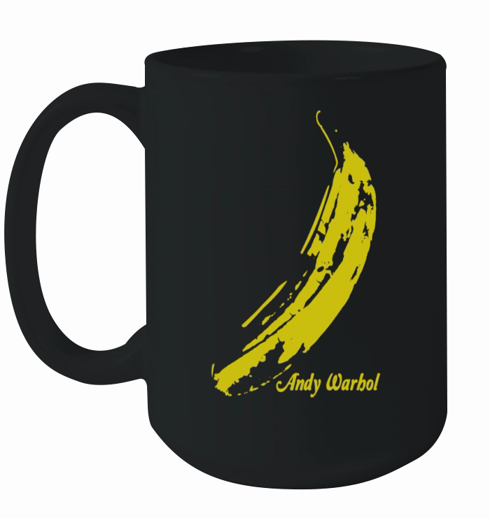 Andy Warhol Banana - Womens Bamboo Performance Tank by ALL Sport Ceramic Mug
