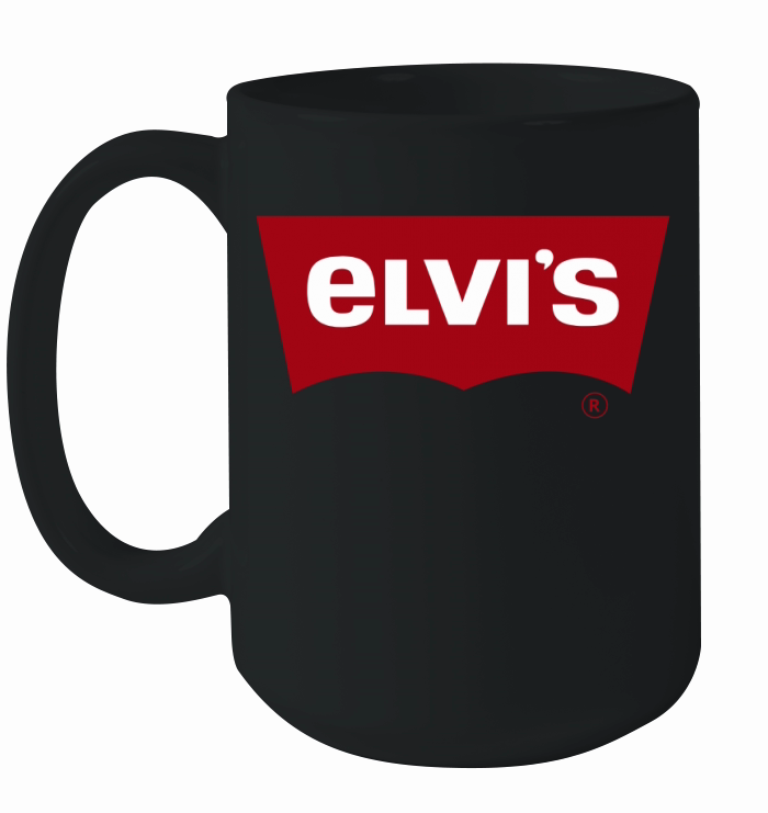 ELVIS - Levis Style Logo Ceramic Mug