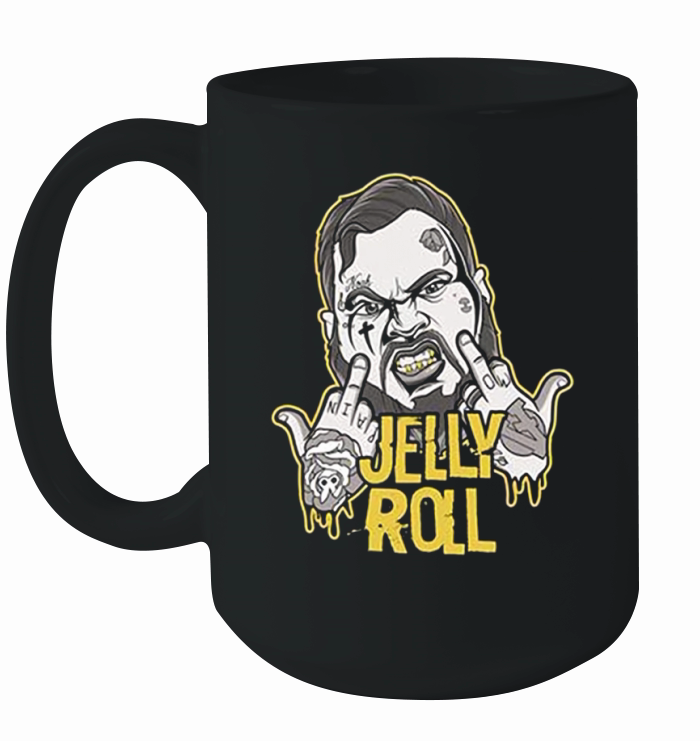 Jelly Roll Face Ceramic Mug