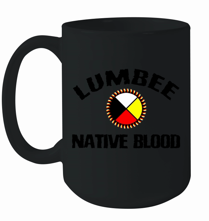 Lumbee Native Blood Ceramic Mug