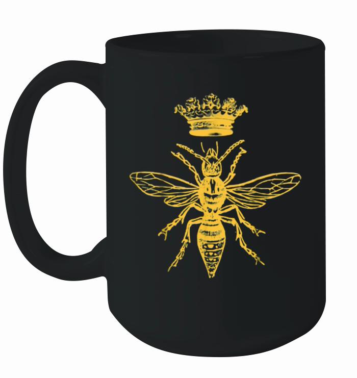 Queen Bee Crown shirt Ceramic Mug