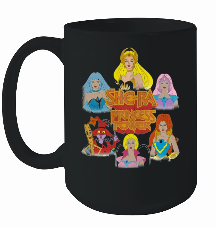 She-Ra Princess of Power-Girls of The Great Rebellion-Color shirt Ceramic Mug