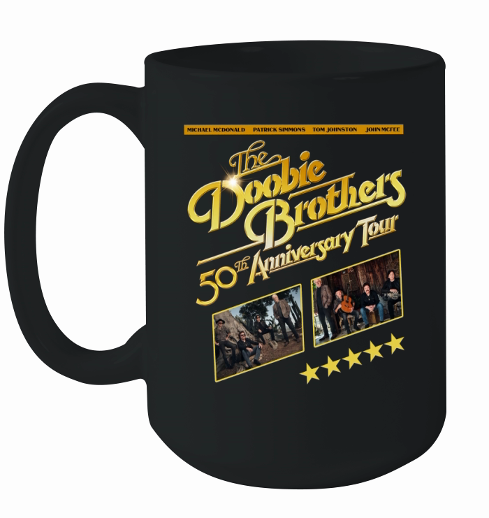The Doobie Brothers 50th Anniversary Tour Ceramic Mug