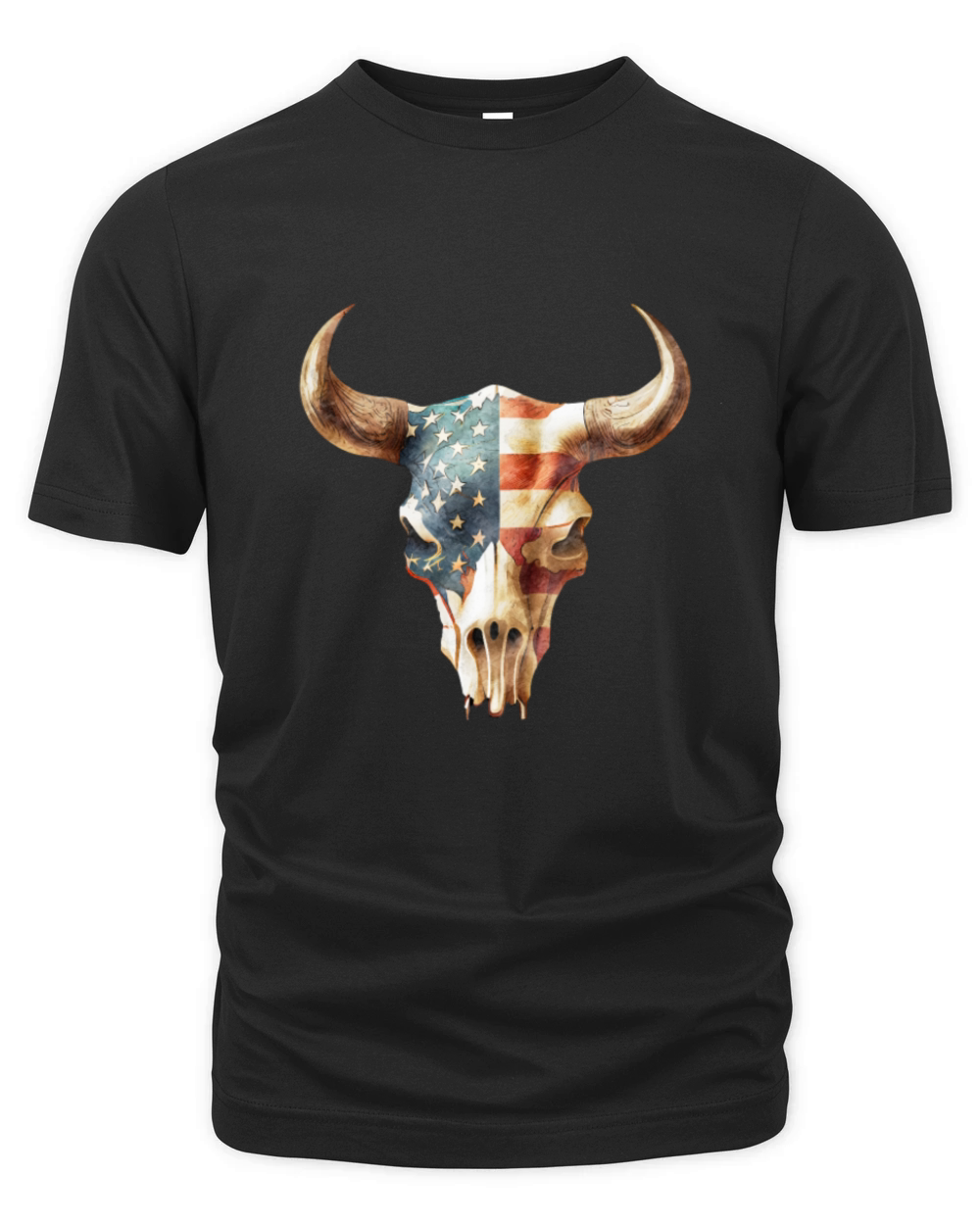 Cow Skull Gift Organic Unisex T-shirt