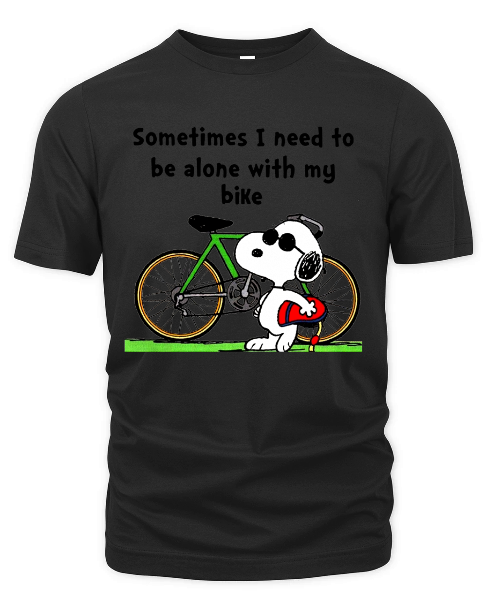 Snoopy Bike ! Organic Unisex T-shirt