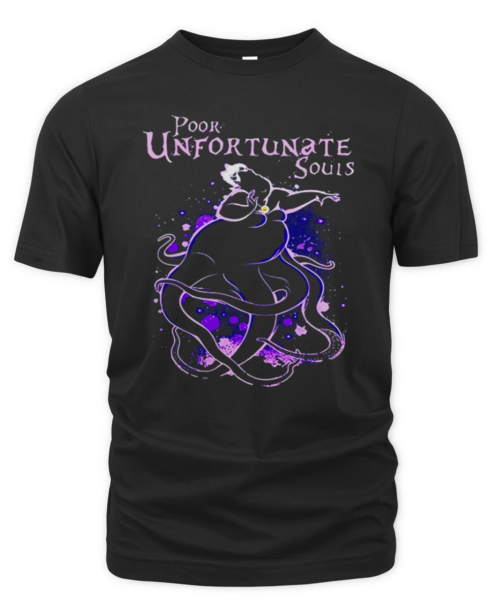 Ursula The Little Mermaid poor unfortunate souls shirt Organic Unisex T-shirt