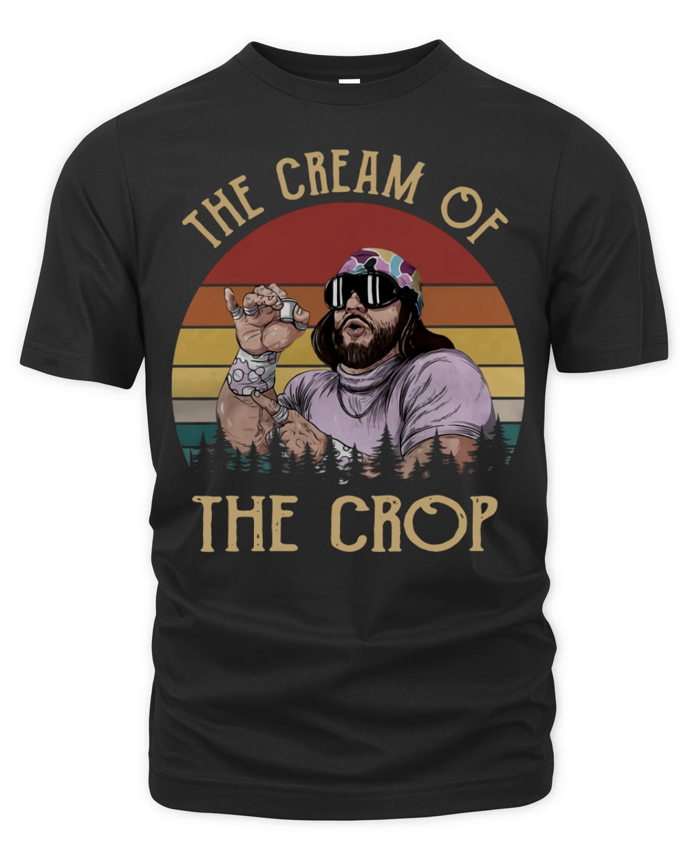 Vintage Randy Savage The Cream Of The Crop shirt Organic Unisex T-shirt
