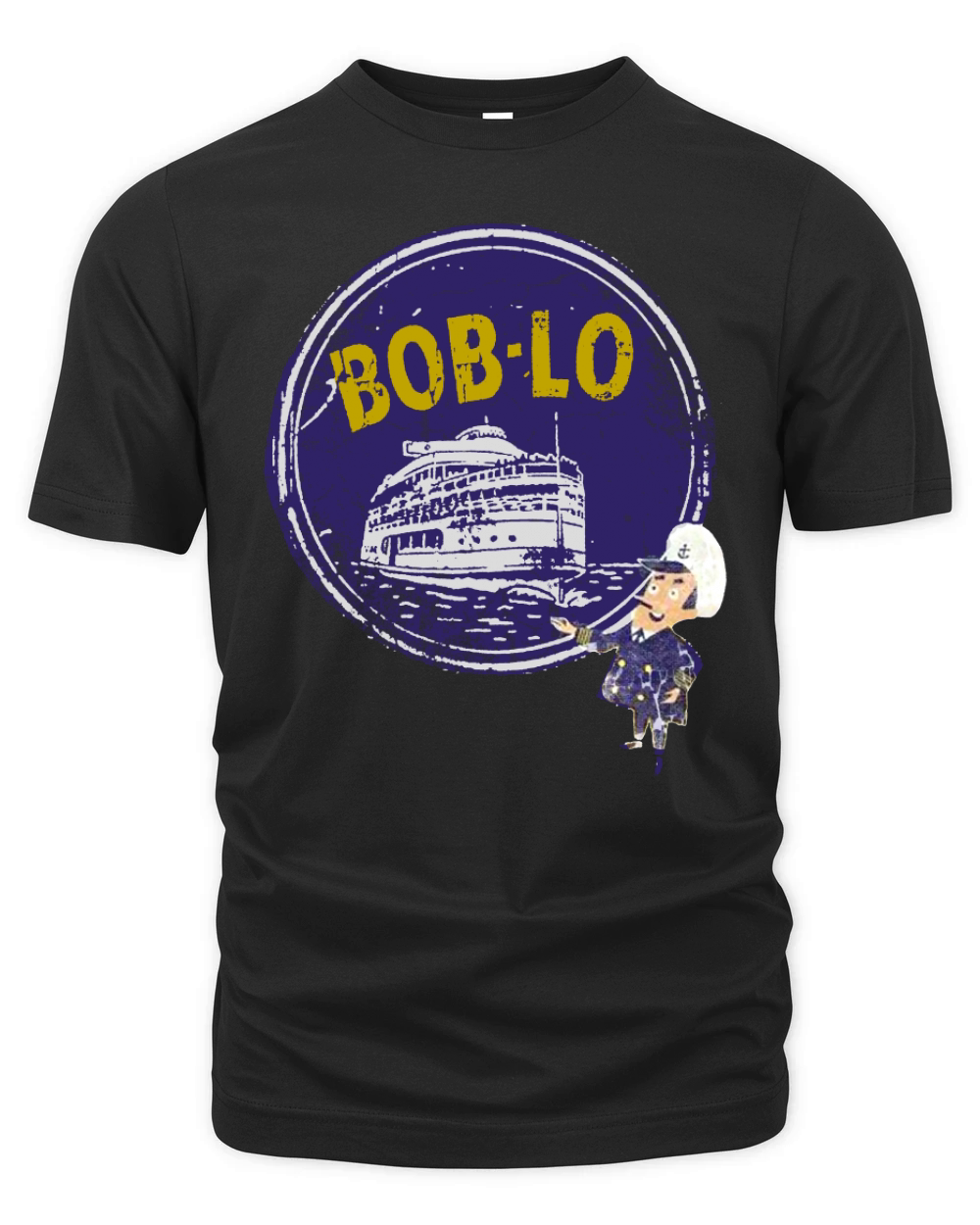 Vintage Retro Classic Cute Detroit Boblo Island  T-Shirt Organic Unisex T-shirt