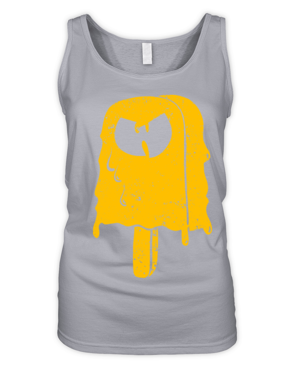 icecream wutang yellow Organic Women's Tank Top