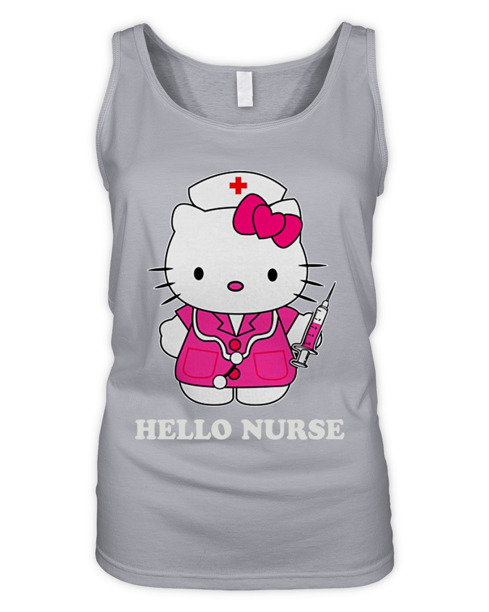 Nurse-Hello Kitty Organic Women's Tank Top