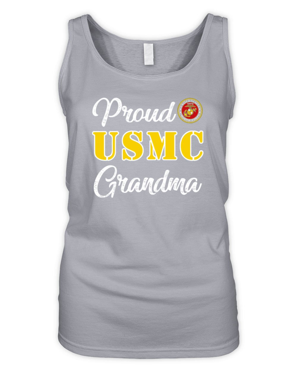 Proud US Marine Corps Grandma Organic Women's Tank Top