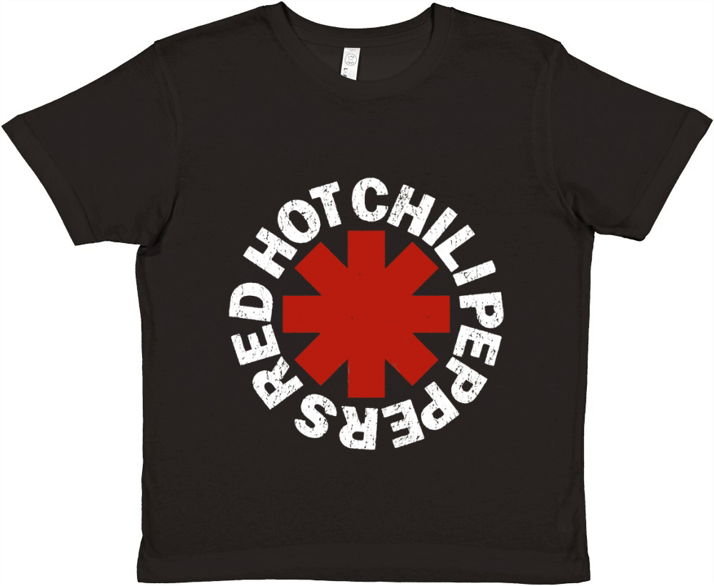 Red Hot Chili Peppers Vintage Logo Distressed Premium Kids Crewneck T-shirt