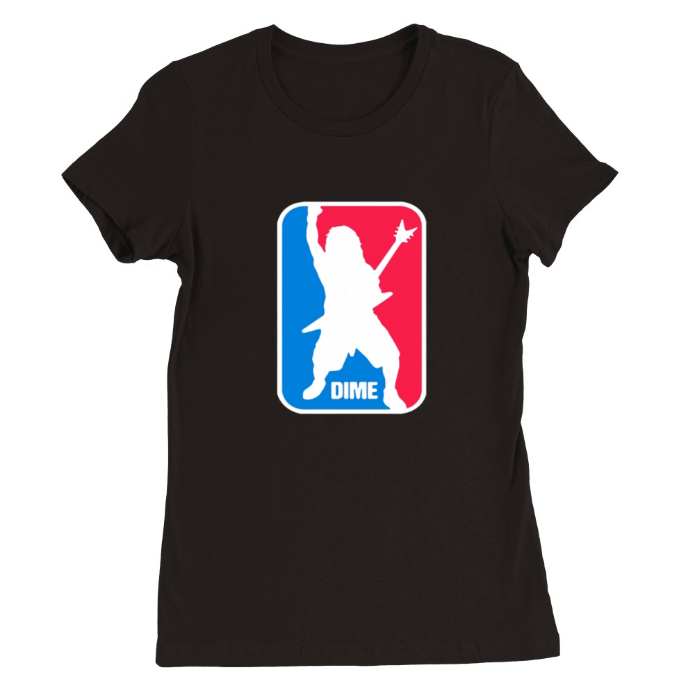 DIME DIMEBAG DARRELL SPORT LOGO Premium Womens Crewneck T-shirt