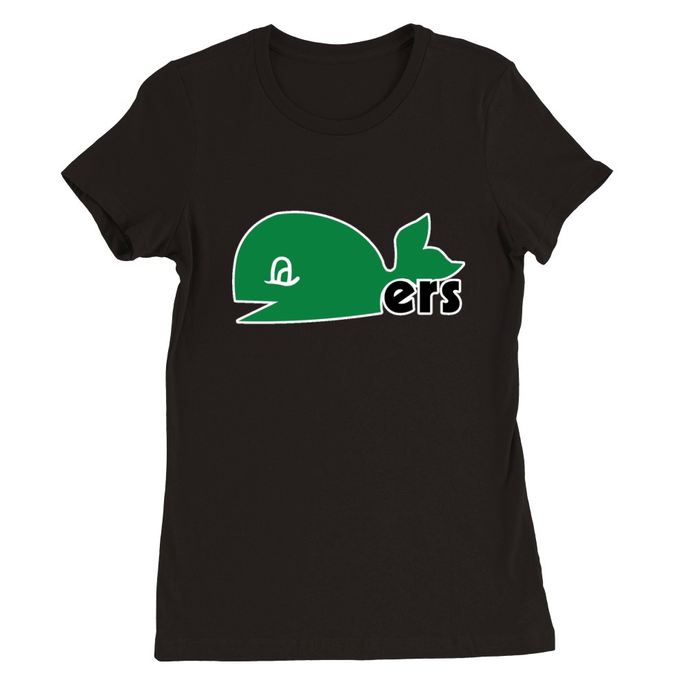 Hartford whalers pucky the whale Premium Womens Crewneck T-shirt