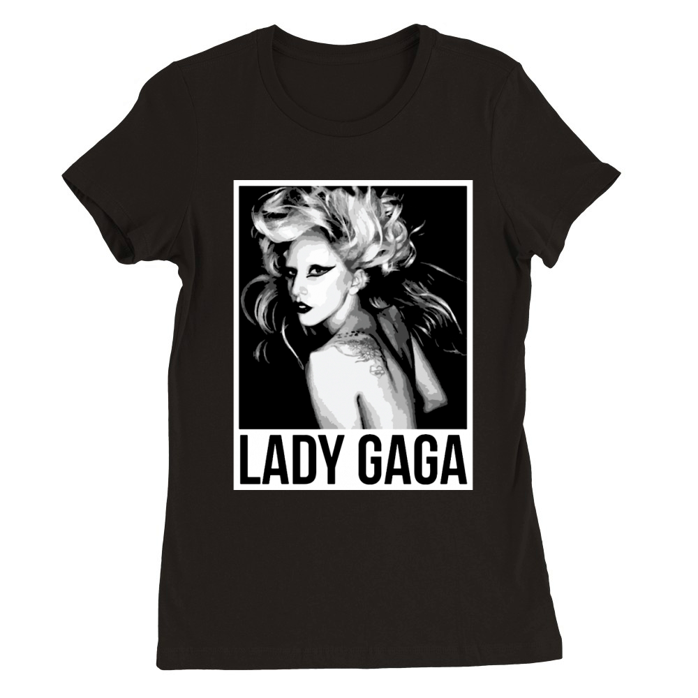 Lady Gaga Premium Womens Crewneck T-shirt