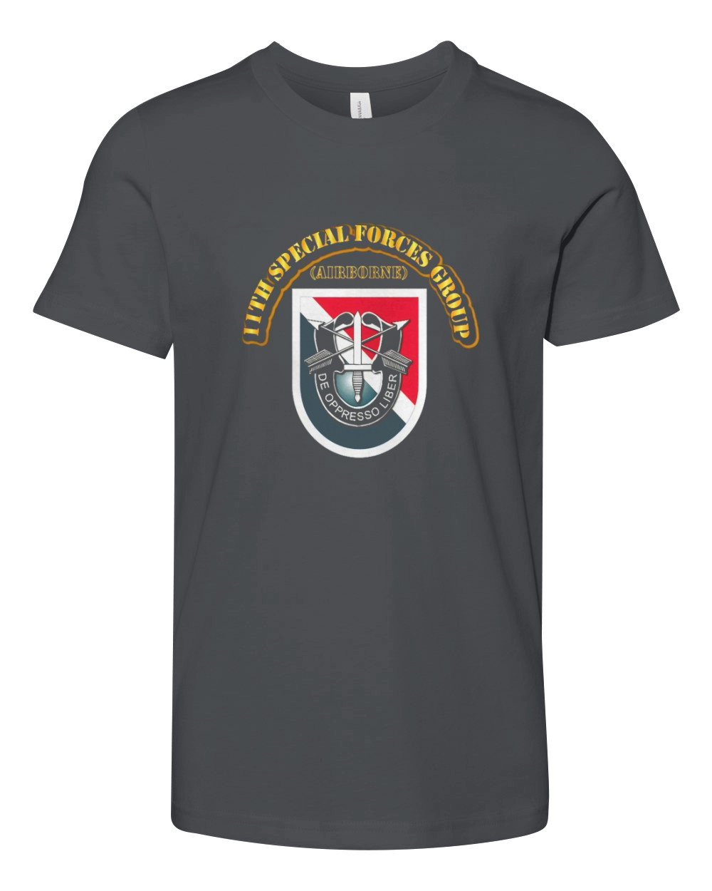11th Special Forces Group (Airborne) Tshirt Youth Unisex Jersey Tee