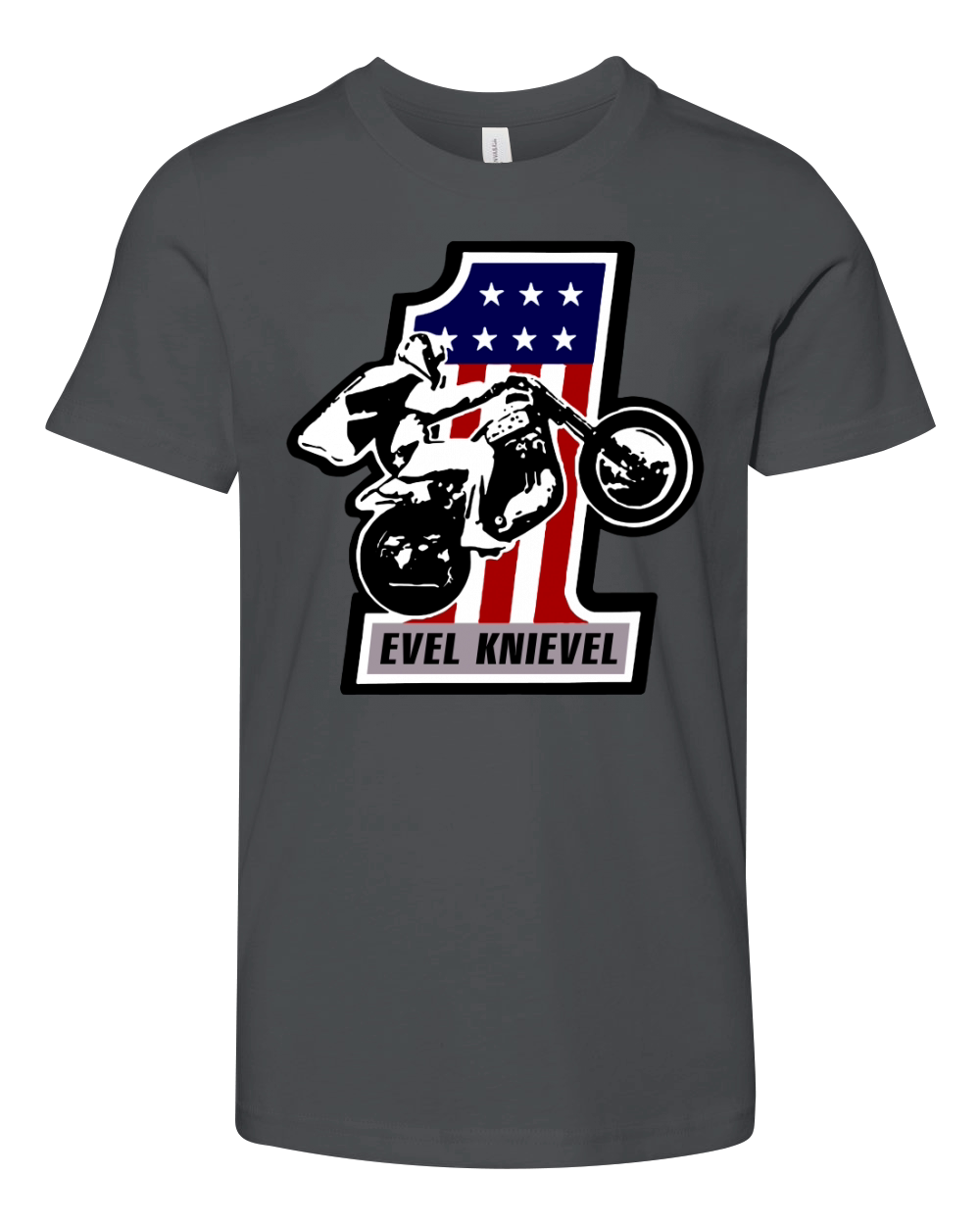 One Evel Knievel Youth Unisex Jersey Tee