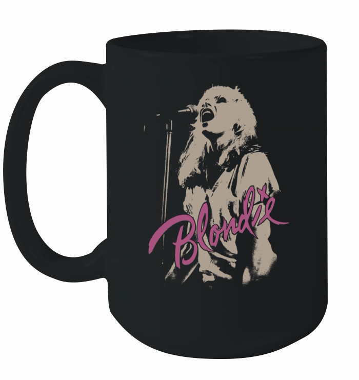 Blondie Rock Band Mic Ceramic Mug