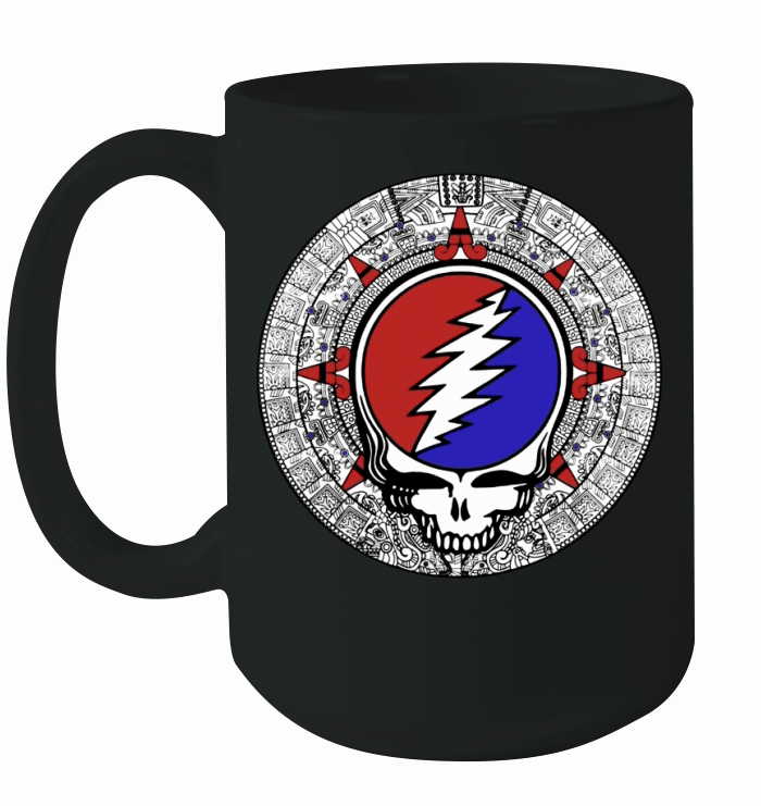Mayan Calendar Steal Your Face - Basic Color Ceramic Mug