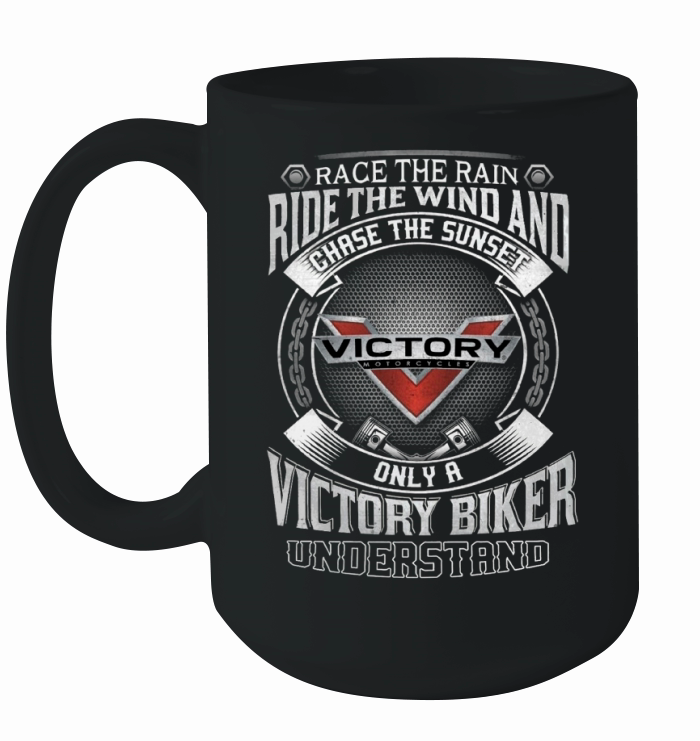 RACE THE RAIN VICTORY Ceramic Mug