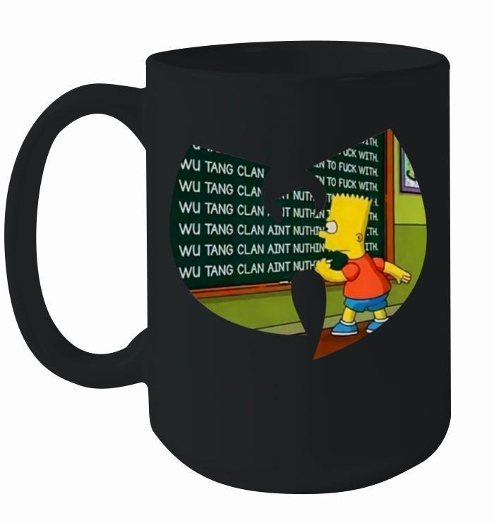 Simpson Wu Tang clan aint nuthin to fuck with shirt Ceramic Mug