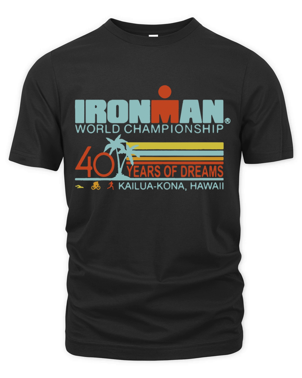 Ironman world championship 40 years of dreams Kailua-Kona Hawaii Organic Unisex T-shirt