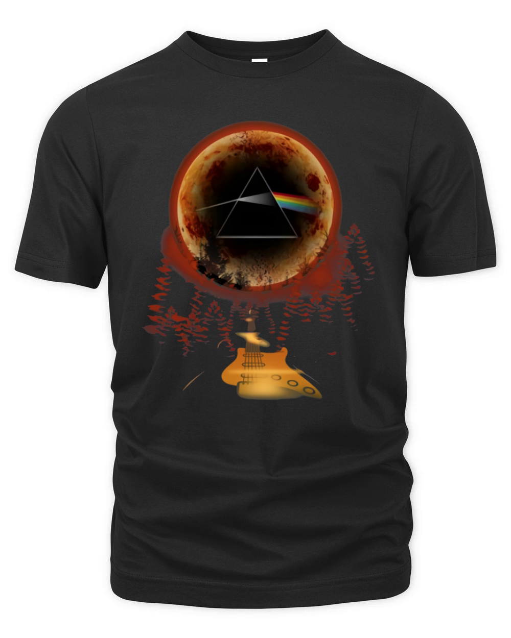 Prism Dark Side Of The Moon Pink Floyd 1965 London English Rock Band Fans Organic Unisex T-shirt