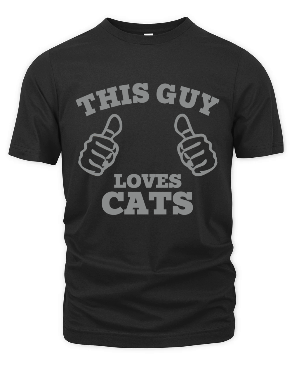 This Guy Loves Cats T-Shirts Organic Unisex T-shirt