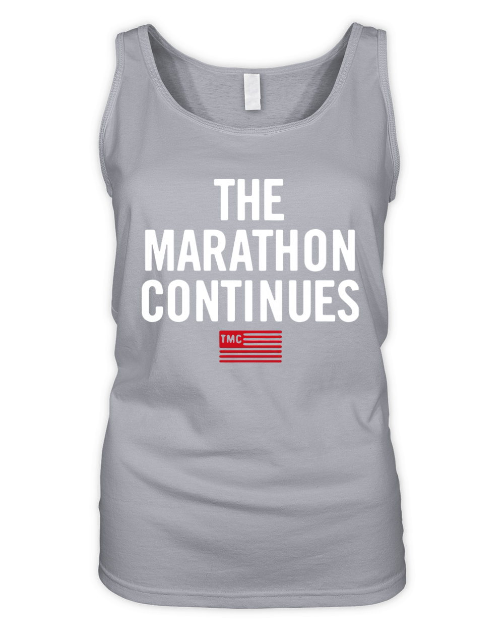 The Marathon Continues TMC t-shirt Organic Women's Tank Top