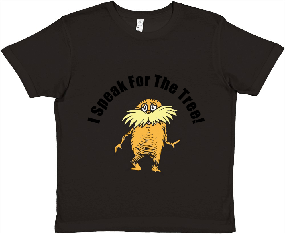 The Lorax I Speak For The Tree Premium Kids Crewneck T-shirt