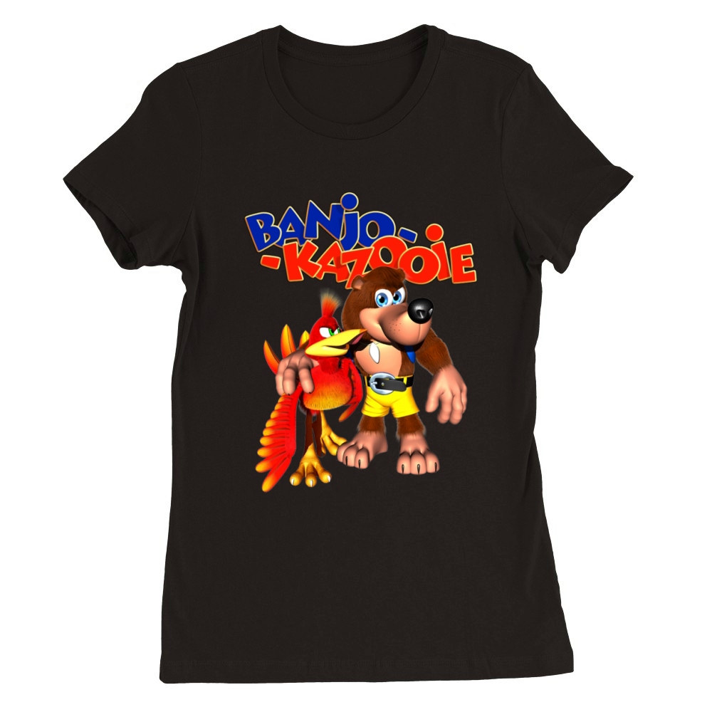 Banjo Kazooie Shirt Premium Womens Crewneck T-shirt