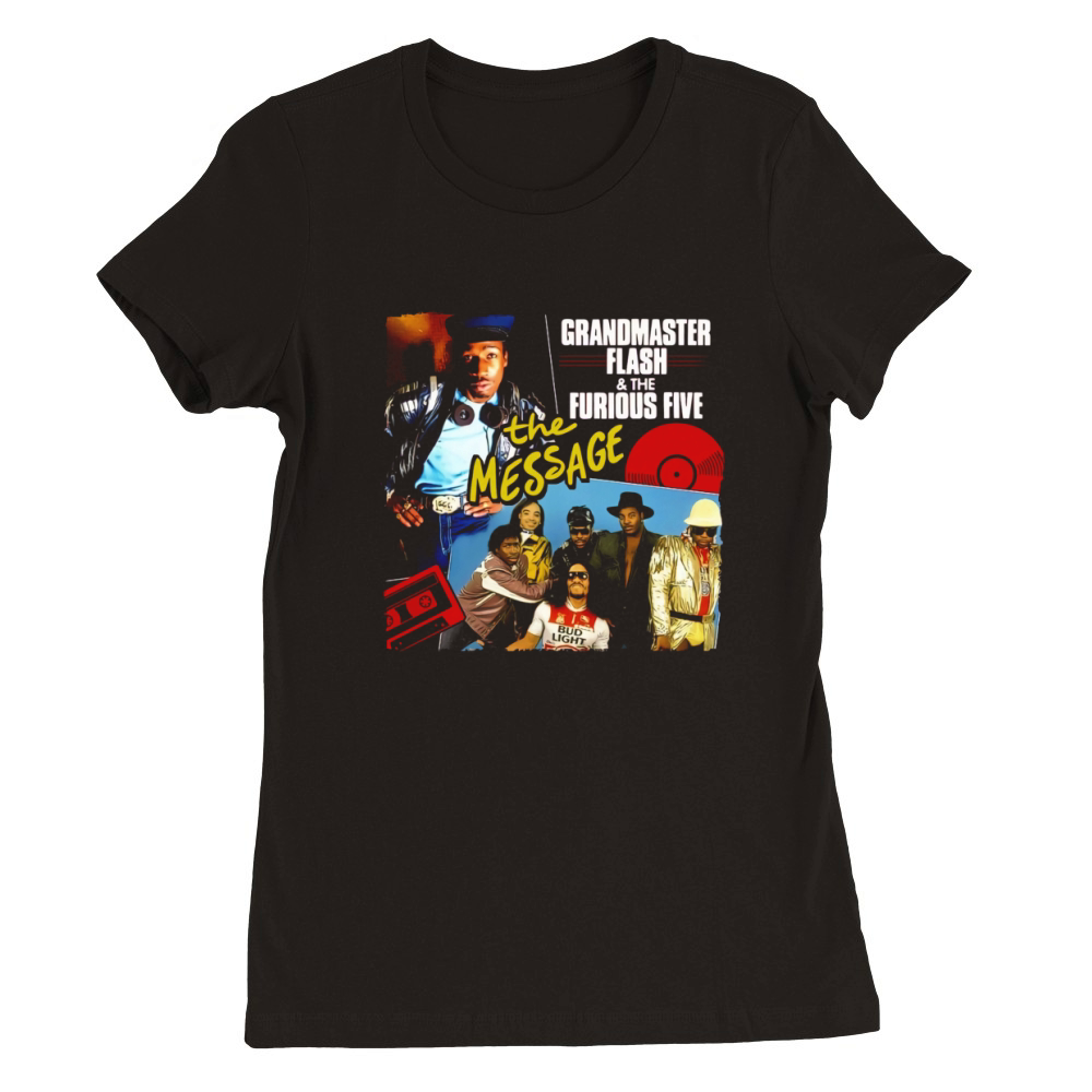 Grandmaster Flash and the Furious Five Premium Womens Crewneck T-shirt