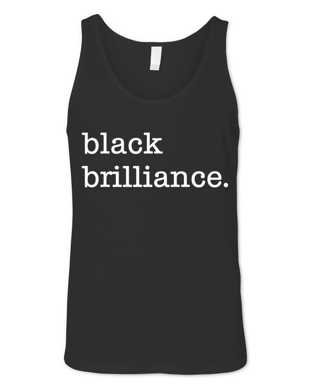 CLASSIC BLACK BRILLIANCE T SHIRT Unisex Jersey Tank
