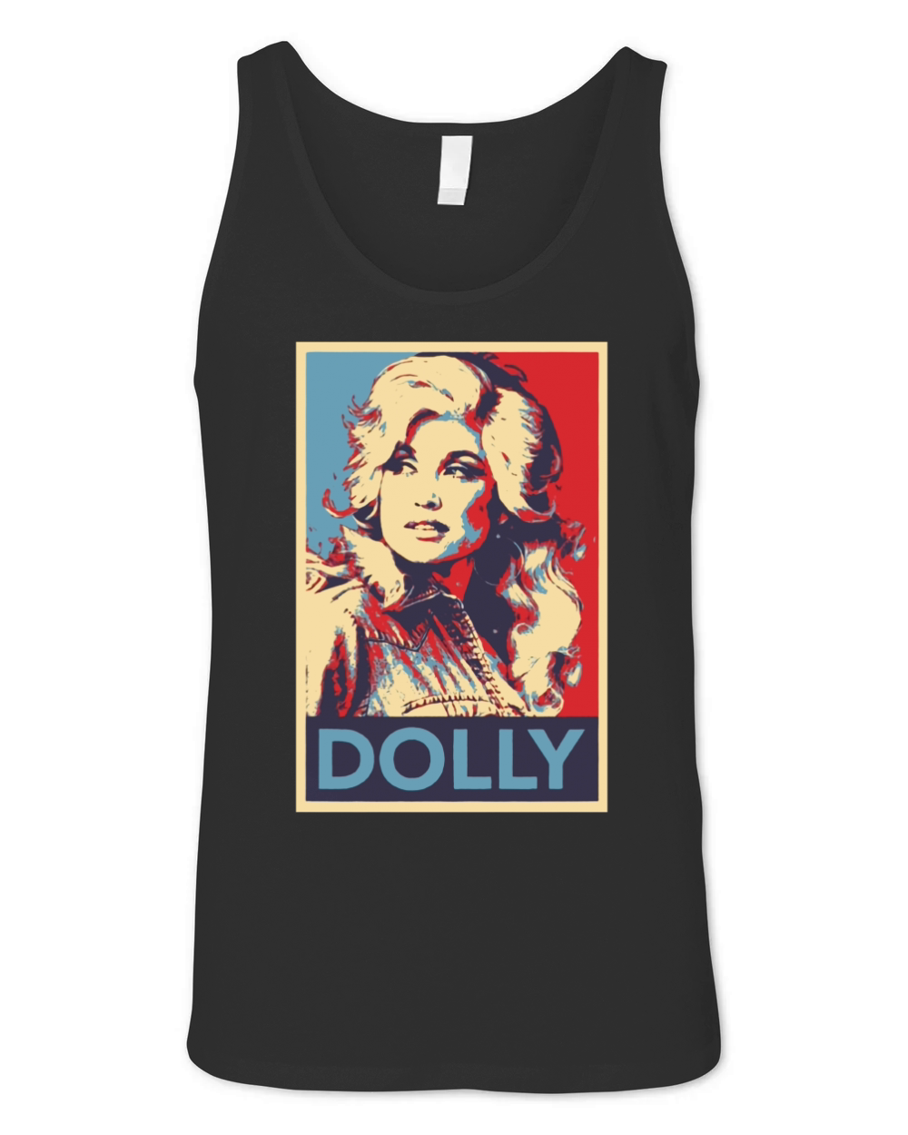 Dolly Parton Vintage Unisex Jersey Tank