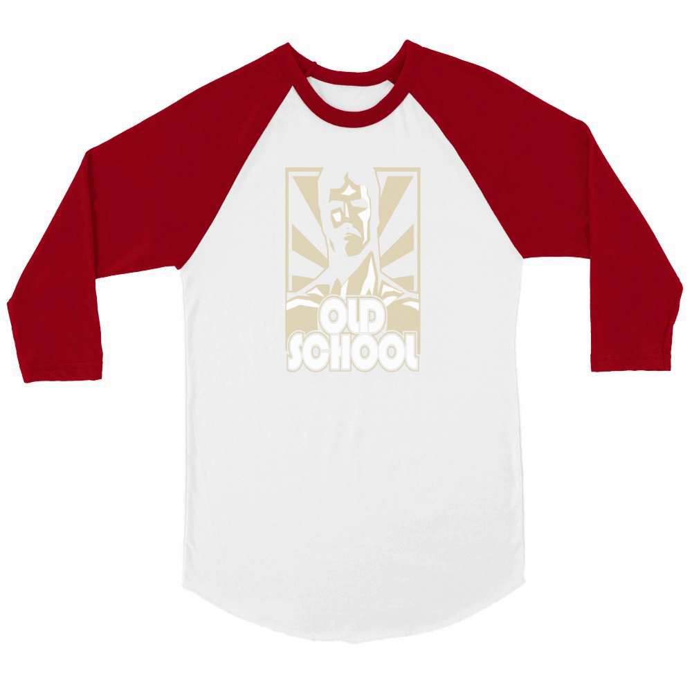 Old School Labs Unisex ¾ sleeve Raglan T-shirt