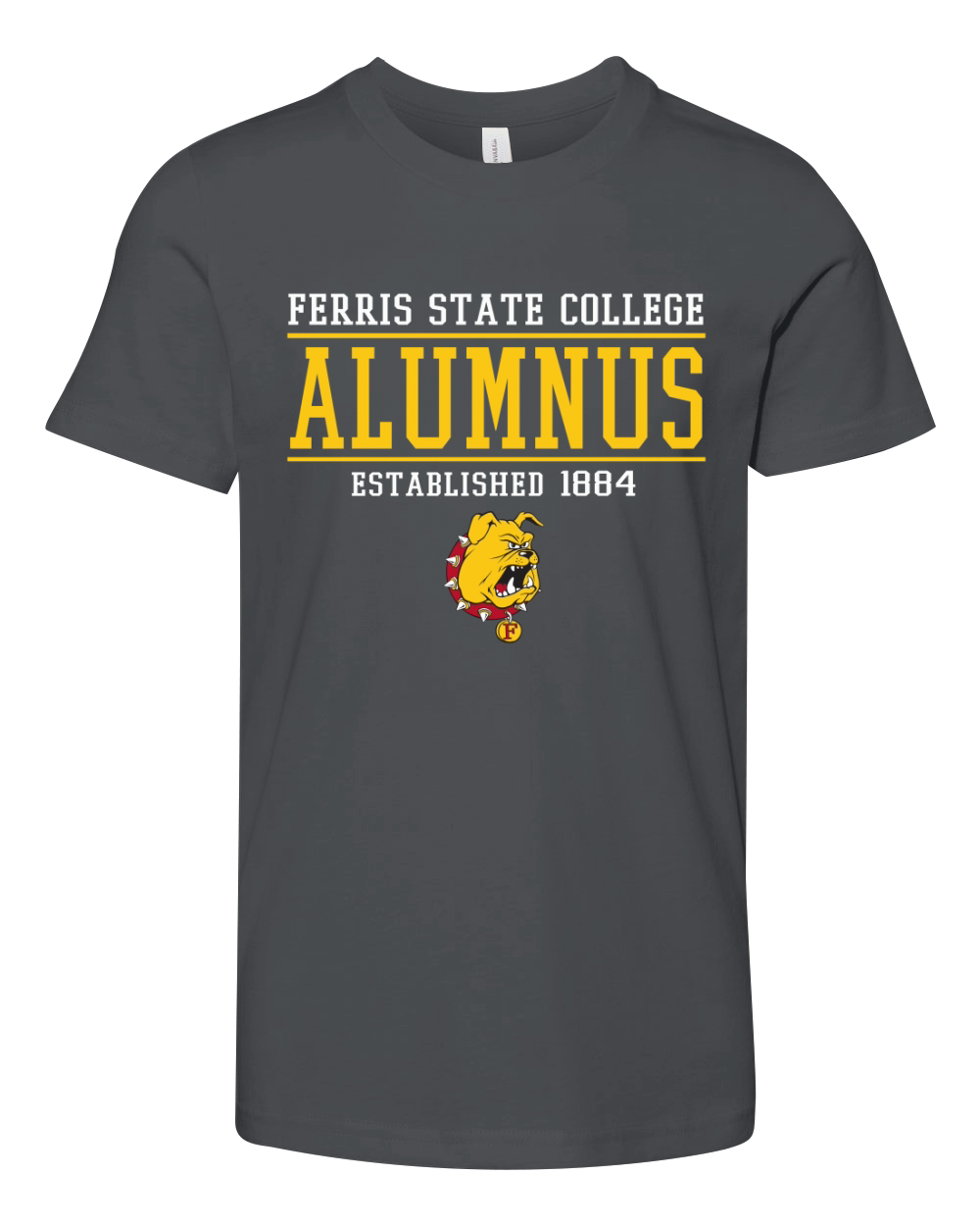 Ferris State Alumnus Youth Unisex Jersey Tee