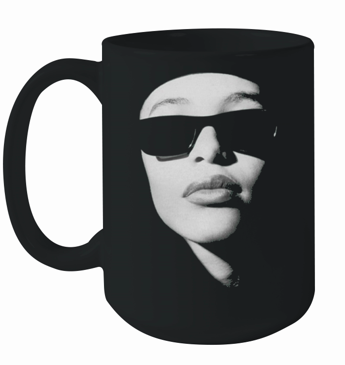 Aaliyah Fans Art TShirt Ceramic Mug
