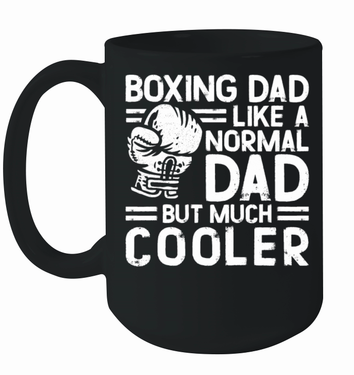 Boxing Dad Father Vintage Boxing Ceramic Mug