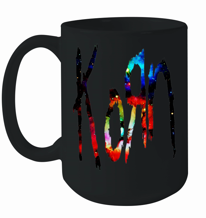 Korn Galaxy Nebula Ceramic Mug