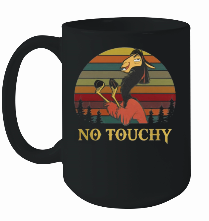 Kuzco Llama No touchy vintage shirt Ceramic Mug