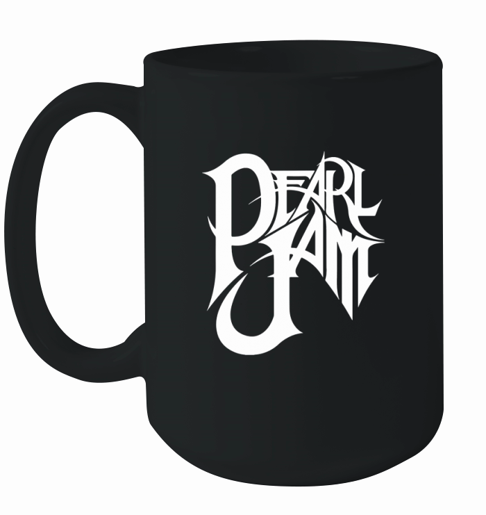 Retro Pearl Jam Art Ceramic Mug