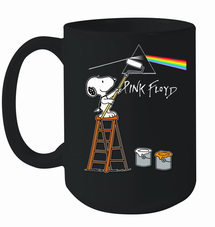 Snoopy's Painting The picture- Pink Floyd Ceramic Mug