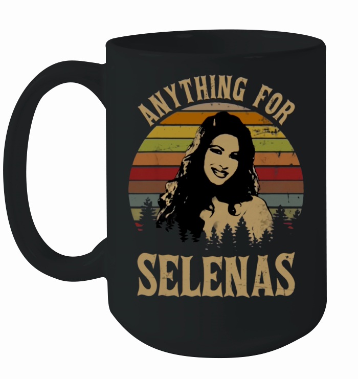 Vintage Selena Quintanilla-Pérez Anything For Selenas Ceramic Mug